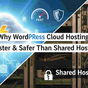 why wordpress cloud hosting is faster safer than shared hosting